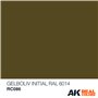 AK Interactive REAL COLORS RC086 Gelboliv - Initial - RAL 6014 - 10ml