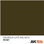 AK Interactive REAL COLORS RC087 Gelboliv - Late - RAL 6014 - 10ml