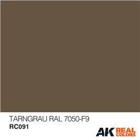 AK Interactive REAL COLORS RC091 Tarngrau - RAL 7050-F9 - 10ml