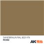AK Interactive REAL COLORS RC092 Sandbraun - RAL 8031-F9 - 10ml