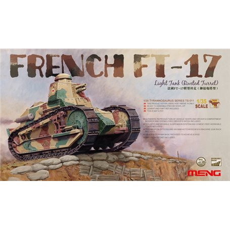 MENG TS-011 FRENCH LIGHT TANK (R.T.