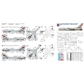 Hobby 2000 48020 F-8E Crusader "MIG Killers"