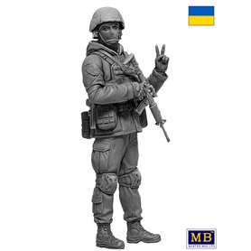 MB 24085 Russian-Ukrainian War Series,  Kit nr 1 Ukrainian Soldier, Defence of Kyiv, March 2022