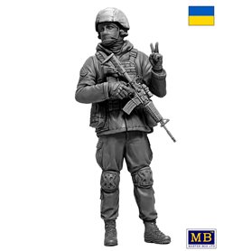 MB 24085 Russian-Ukrainian War Series,  Kit nr 1 Ukrainian Soldier, Defence of Kyiv, March 2022
