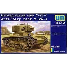 UMMT 1:72 T-26-4 - ARTILLERY TANK