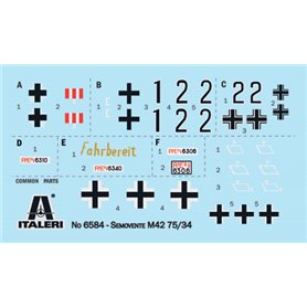 Italeri 1:35 Semovente M42 da 75/34