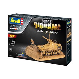 Revell 1:76 Sd.Kfz.124 Wespe - FIRST DIORAMA - set w/paints 
