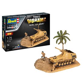 Revell 03334 1/76 First Diorama Set - Sd.Kfz. 124 Wespe