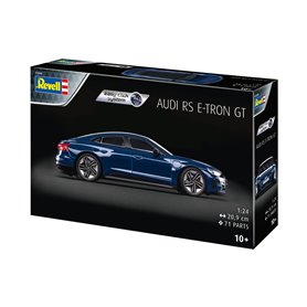 Revell EASY-CLICK SYSTEM 1:24 Audi e-tron GT - MODEL SET - z farbami