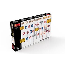 Mini Art 1:35 DUTCH TRAFFIC SIGNS 1930-1940S