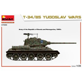 Mini Art 1:35 T-34/85 - YUGOSLAV WARS