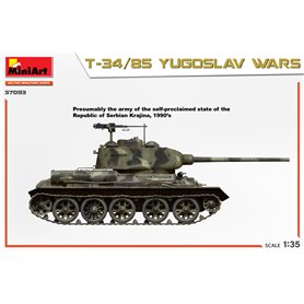 Mini Art 1:35 T-34/85 - YUGOSLAV WARS