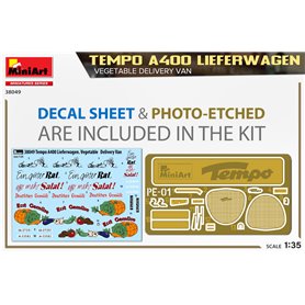 Mini Art 1:35 Tempo A400 Lieferwagen