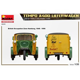 Mini Art 1:35 Tempo A400 Lieferwagen