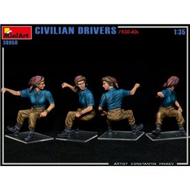 Mini Art 38050 Civilian Drivers 1930-40s