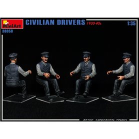 Mini Art 38050 Civilian Drivers 1930-40s