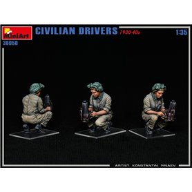 Mini Art 38050 Civilian Drivers 1930-40s