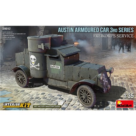 Mini Art 39012 Austin Armoured Car 3rd Series: Freikorps Service