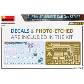 Mini Art 39012 Austin Armoured Car 3rd Series: Freikorps Service
