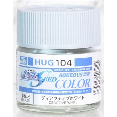 Mr.Color HUG-104 Deactive White - SEMI-GLOSS - 10ml