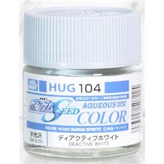 Mr.Hobby AQUEOUS HUG-104 Deactive White - SEMI-GLOSS - 10ml