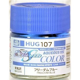 Mr.Hobby AQUEOUS HUG-107 Freedom Blue - SEMI-GLOSS - 10ml