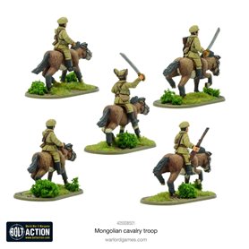 Bolt Action Mongolian Cavalry Troop