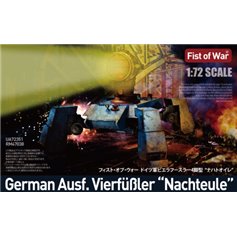 Modelcollect 1:72 FIST OF WAR GERMAN Ausf.Vierfussler NACHTEULE 