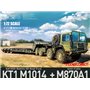 Modelcollect UA72341 KT1 M1014 8X8 HIGH-Mobility Off-Road Truck + M870A1 Semi-Trailer