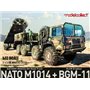 Modelcollect UA72340 NATO M1014 8X8 HIGH-Mobility Off-Road Truck + BGM-11 GLCM Gryphon