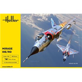Heller 1:48 Mirage IIIE/RD