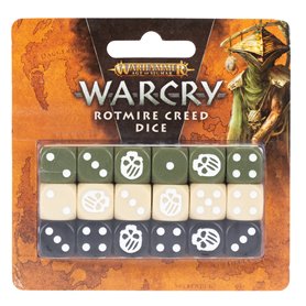 Warhammer AGE OF SGIMAR - WARCRY: Rotmire Creed Dice