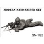 G&G Simulations 1:35 NATO sniper in lying down position 