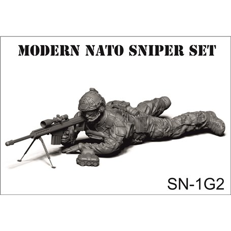 G&G Simulations 1:35 Snajper NATO w pozycji leżącej 