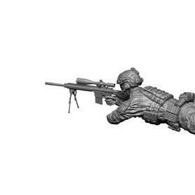 G&G Simulations 1:35 Snajper NATO w pozycji leżącej 