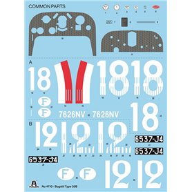 Italeri 1:12 Bugatti 35 Type B