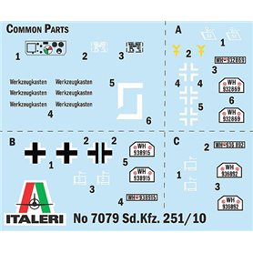 Italeri 1:72 Sd.Kfz.251/10