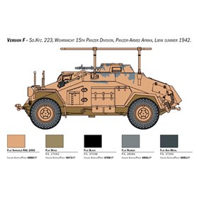 Italeri 1:56 Sd.Kfz.222/223