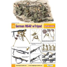 Dragon 75017 1/16 German MG42 w/Tripod