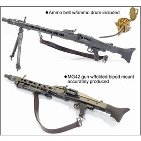 Dragon 75017 1/16 German MG42 w/Tripod