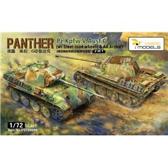 Vespid Models 1:72 Pz.Kpfw.V Panther Ausf.G - 2IN1