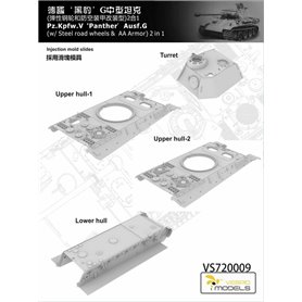 Vespid Models 720009 Panther Pz.Kpfw. V Ausf G 2in1