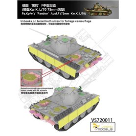Vespid Models 1:72 Pz.Kpfw.V Panther Ausf.F - 75mm Kw.K. L/70