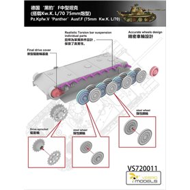 Vespid Models 1:72 Pz.Kpfw.V Panther Ausf.F - 75mm Kw.K. L/70
