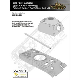 Vespid Models 1:72 Pz.Kpfw.V Panther Ausf.F - 75mm Kw.K. L/70