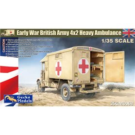 Gecko Models 35GM0068 Early War Austin K2Y Heavy Ambulance