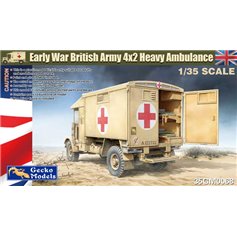 Gecko Models 1:35 EARLY WAR BRITISH ARMY 4X2 HEAVY AMBULANCE 