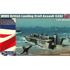 Gecko Models 1:35 WWII BRITISH LANDING CRAFT ASSAULT (LCA) 