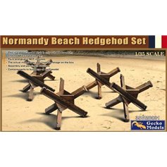 Gecko Models 35GM0081 Normandy Beach Hedgehog Set 