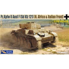 Gecko Models 1:16 Pz.Kpfw.II Ausf.F - N. AFRICA AND ITALIAN FRONT